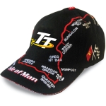 Official TT Isle of Man Black TT Course Cap 