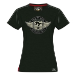 Official TT Isle of Man Ladys Vintage T-Shirt grün 