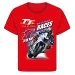Official Isle of Man TT Kinder Shirt 7/8 Jahre
